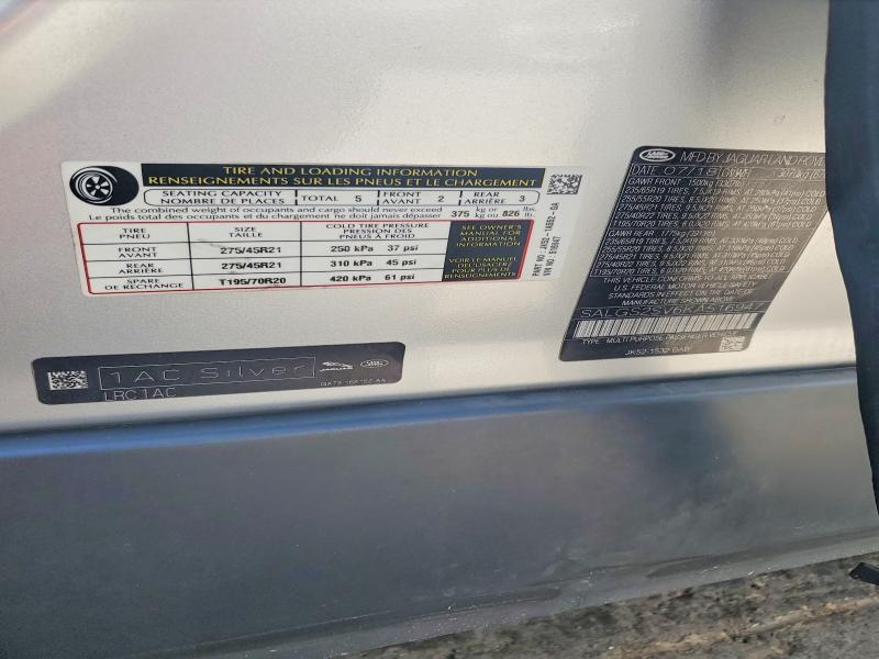 Aukcja sprzedaży 2019 Land Rover Range Rover, vin: SALGS2SV6KA516947, numer aukcji: 48737936