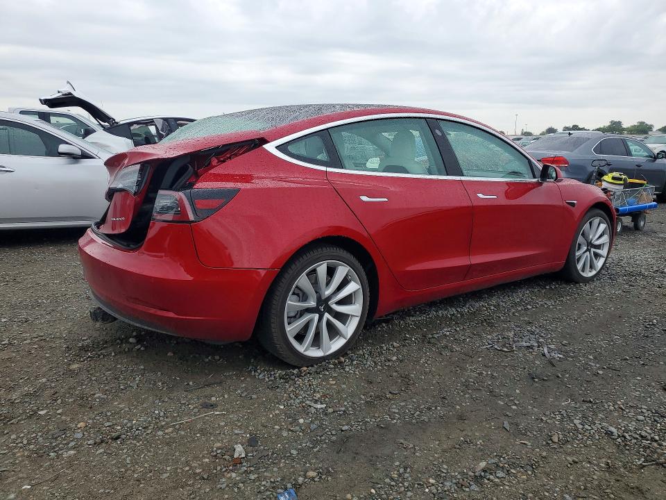 48019456 :رقم المزاد ، 5YJ3E1EB9LF735953 vin ، 2020 Tesla Model 3 مزاد بيع