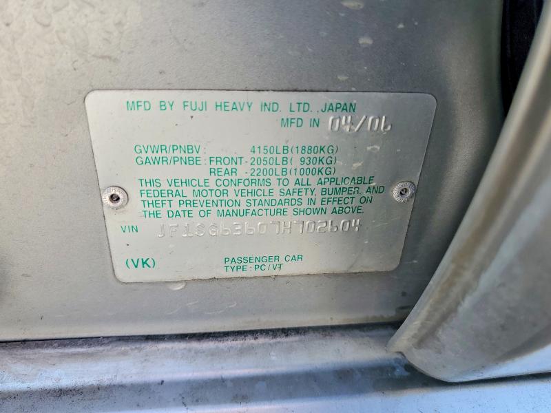 Aukcja sprzedaży 2007 Subaru Forester, vin: JF1SG63607H702604, numer aukcji: 51627166