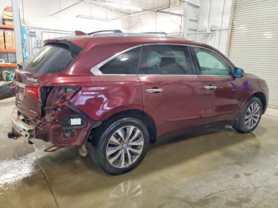 48139726 :رقم المزاد ، 5FRYD4H41EB009822 vin ، 2014 Acura Mdx مزاد بيع