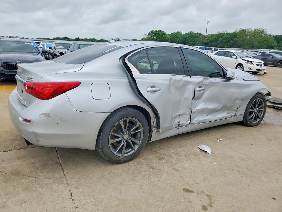 2015 Infiniti Q50 მანქანა იყიდება აუქციონზე, vin: JN1BV7AR5FM420048, აუქციონის ნომერი: 48854486