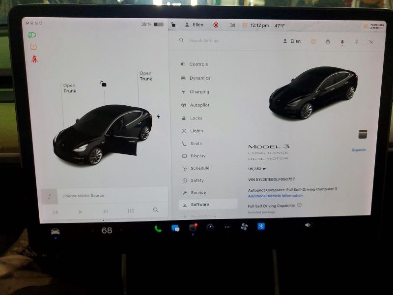 Aukcja sprzedaży 2020 Tesla Model 3, vin: 5YJ3E1EB0LF650757, numer aukcji: 48824426