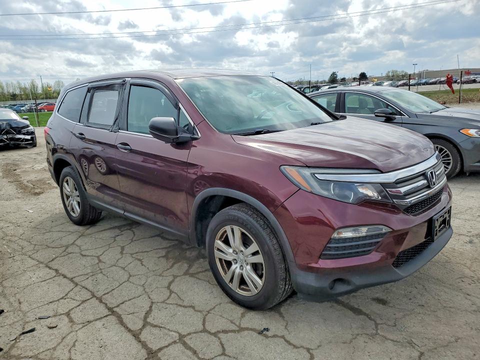 2016 Honda Pilot მანქანა იყიდება აუქციონზე, vin: 5FNYF6H10GB086214, აუქციონის ნომერი: 48764066