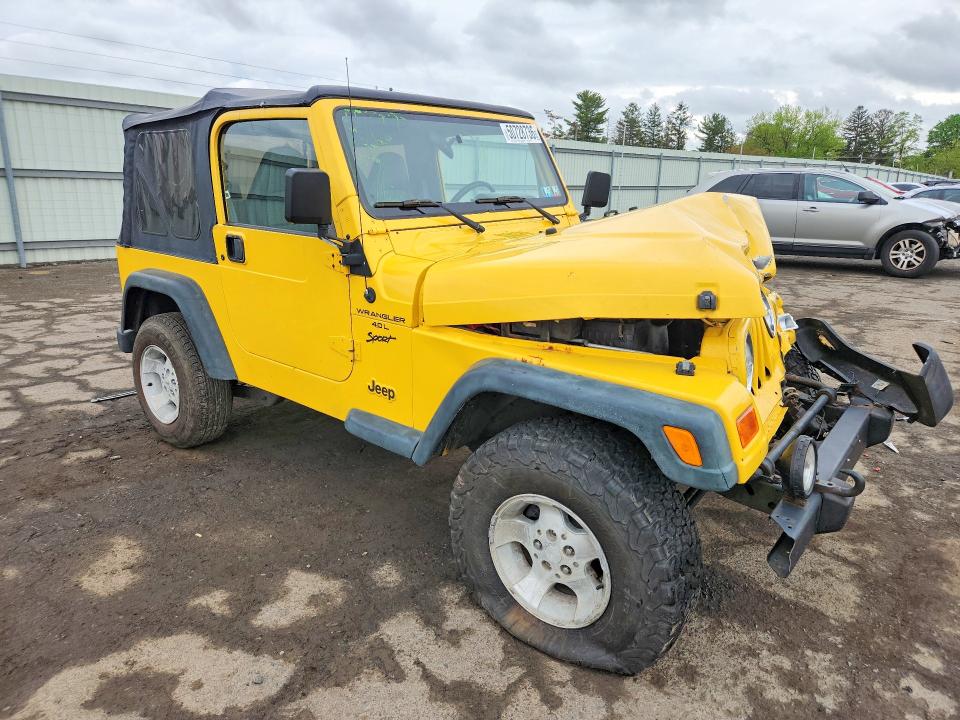 Продажа на аукционе авто 2000 Jeep Wrangler / Tj, vin: 1J4FA49S3YP749004, номер лота: 50728736