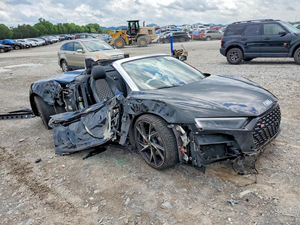 2021 Audi R8 მანქანა იყიდება აუქციონზე, vin: WUABACFX9M7901086, აუქციონის ნომერი: 41629356