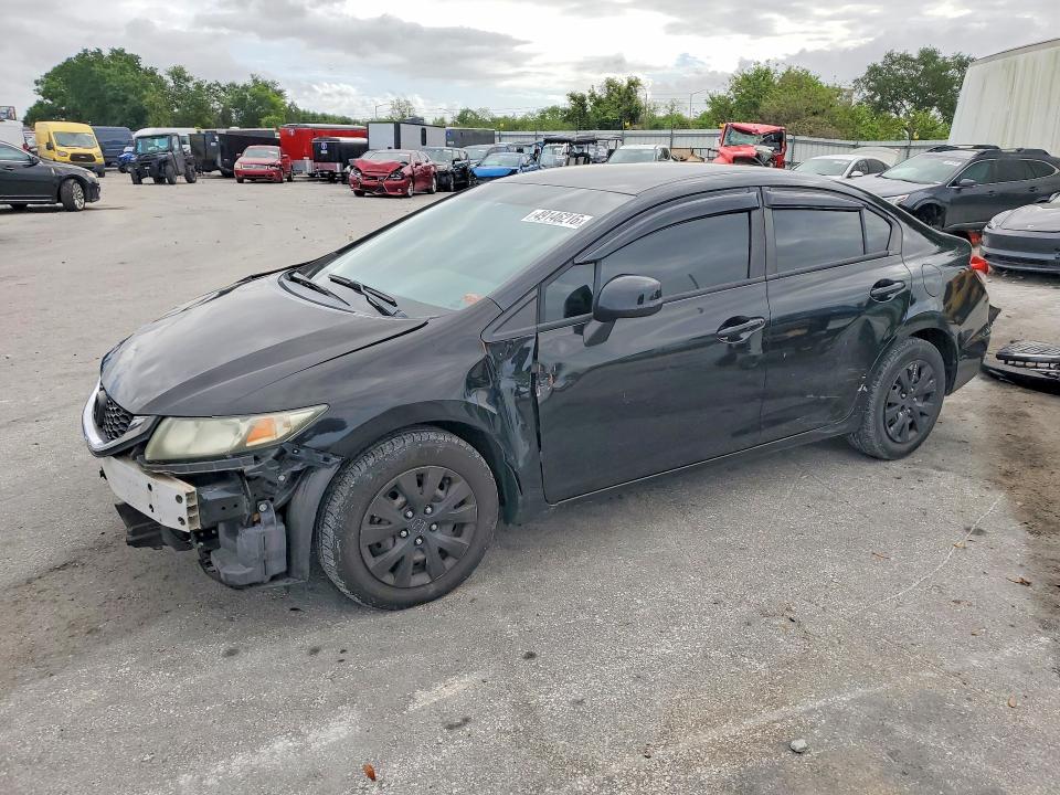 2013 Honda Civic მანქანა იყიდება აუქციონზე, vin: 19XFB2F57DE233521, აუქციონის ნომერი: 49146216
