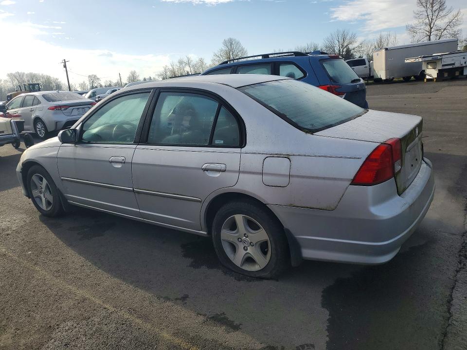 47293906 :رقم المزاد ، 1HGES26735L012036 vin ، 2005 Honda Civic مزاد بيع