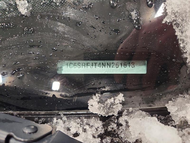 50141136 :رقم المزاد ، 1C6SRFJT4NN261613 vin ، 2022 Ram 1500 مزاد بيع