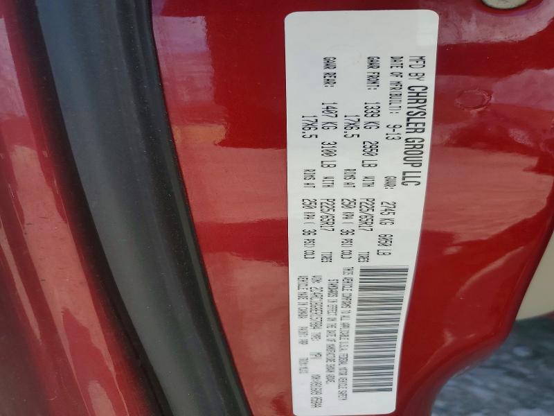 49921156 :رقم المزاد ، 2C4RC1BG8ER157884 vin ، 2014 Chrysler Town & Country مزاد بيع