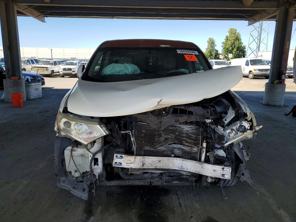 2013 Nissan Quest მანქანა იყიდება აუქციონზე, vin: JN8AE2KP4D9068481, აუქციონის ნომერი: 50439436