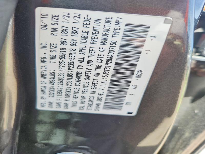 Продаж на аукціоні авто 2010 Acura Rdx, vin: 5J8TB1H28AA007150, номер лоту: 49117336