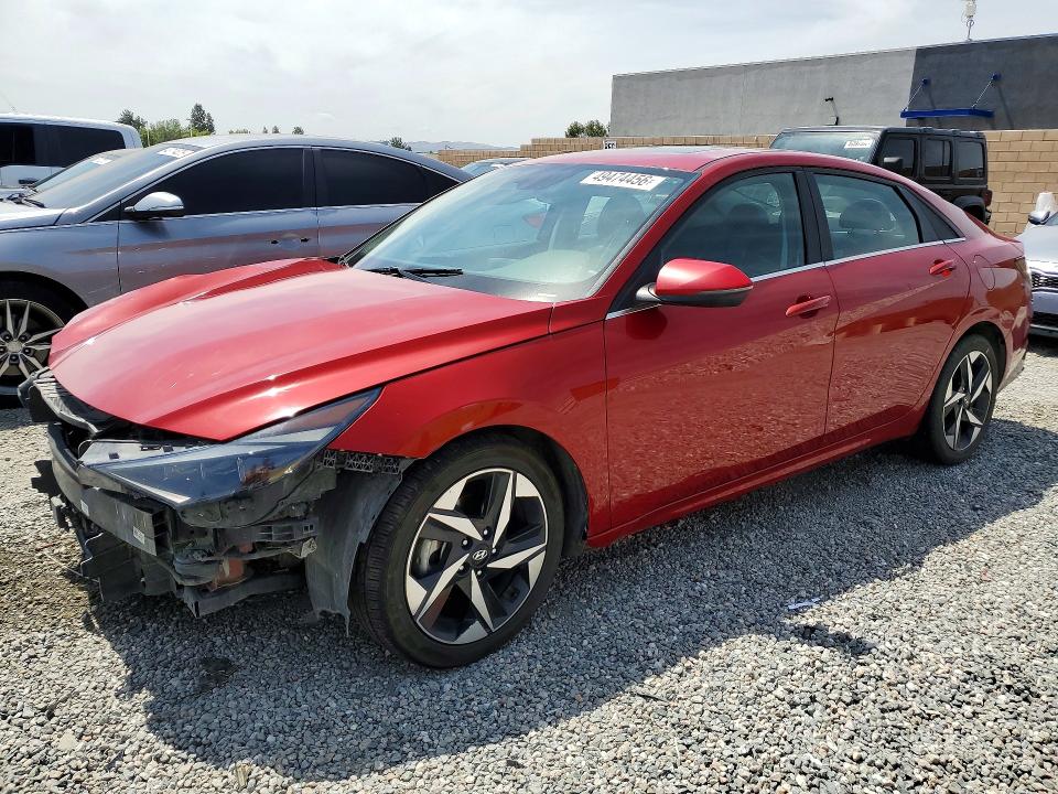 Продаж на аукціоні авто 2021 Hyundai Elantra, vin: KMHLN4AJ4MU008707, номер лоту: 49474456