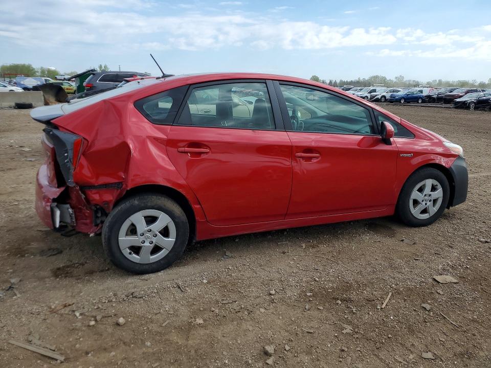 2011 Toyota Prius მანქანა იყიდება აუქციონზე, vin: JTDKN3DU0B0318115, აუქციონის ნომერი: 51897106