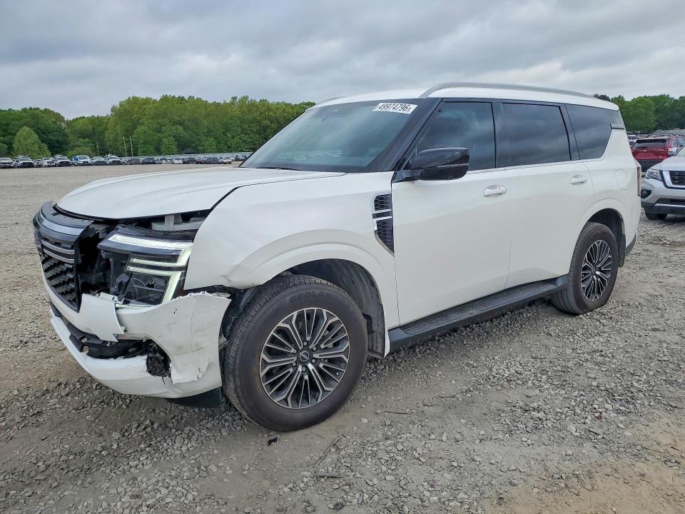 49974796 :رقم المزاد ، JN8AY3BDXS9300954 vin ، 2025 Nissan Armada مزاد بيع