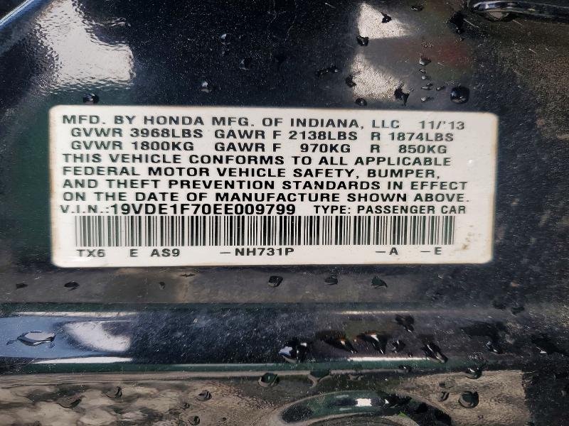 Aukcja sprzedaży 2014 Acura Ilx, vin: 19VDE1F70EE009799, numer aukcji: 48864486