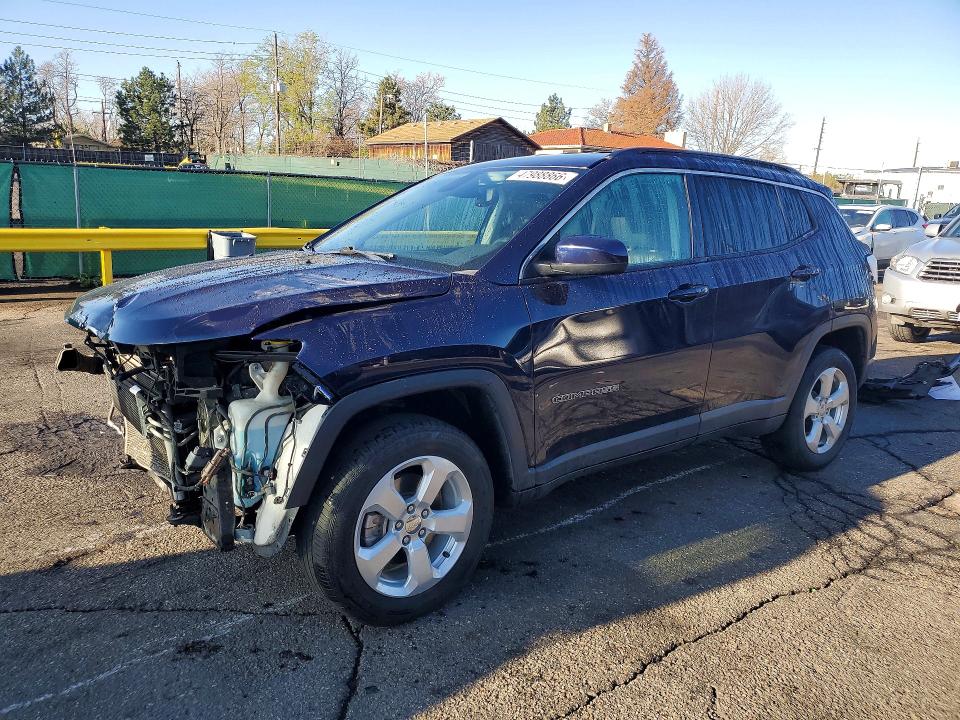 Aukcja sprzedaży 2021 Jeep Compass, vin: 3C4NJDBB7MT601519, numer aukcji: 47988866