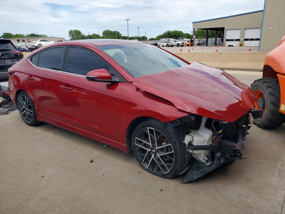 Продаж на аукціоні авто 2019 Hyundai Elantra, vin: KMHD04LB7KU819858, номер лоту: 50128776