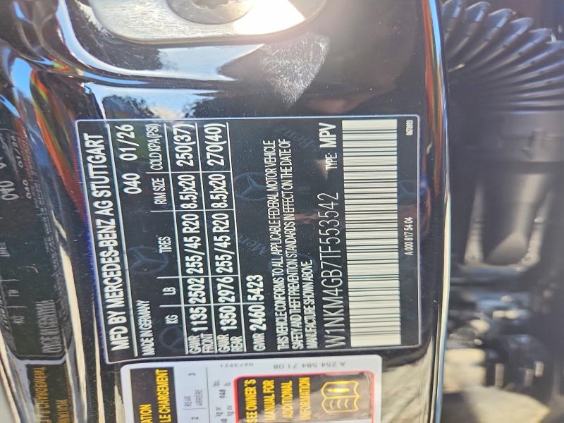 50744496 :رقم المزاد ، W1NKM4GB7TF553542 vin ، 2026 Mercedes-benz Glc مزاد بيع
