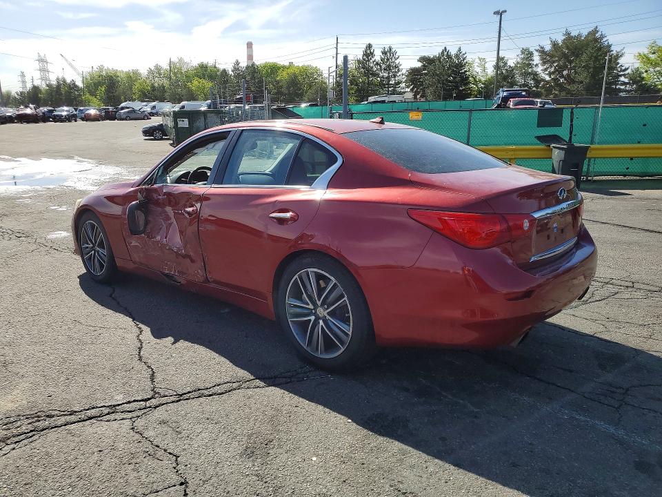 2014 Infiniti Q50 მანქანა იყიდება აუქციონზე, vin: JN1BV7AP3EM671275, აუქციონის ნომერი: 50698956