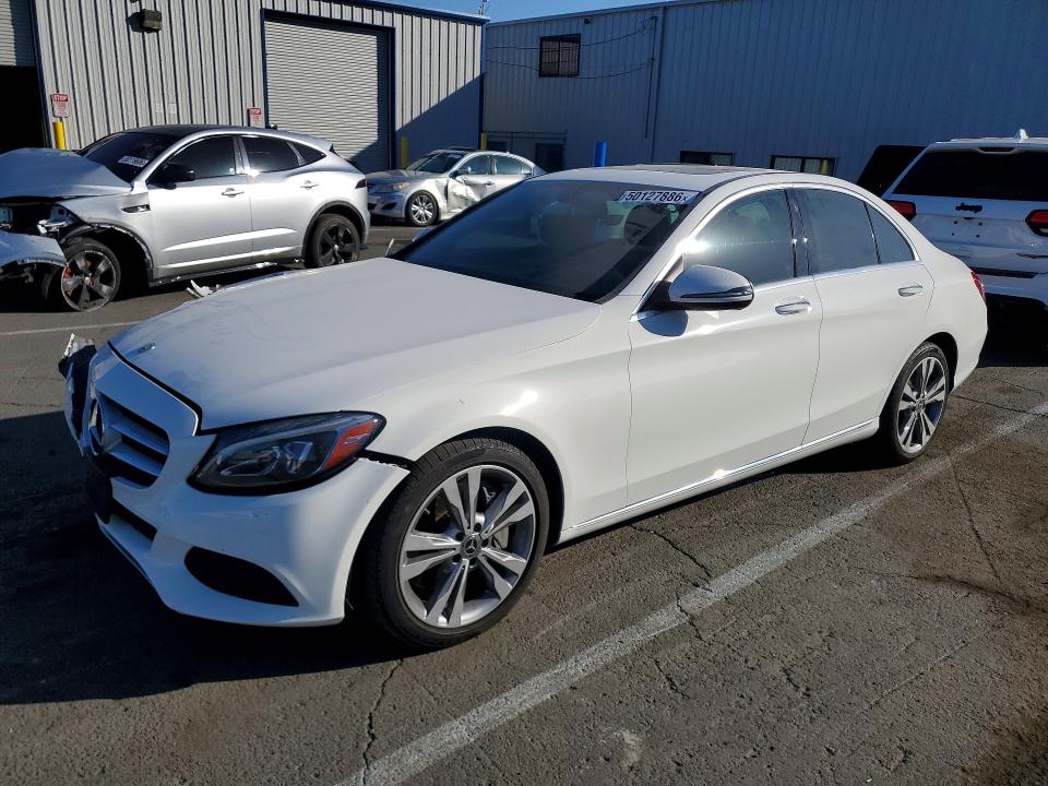 Продажа на аукционе авто 2018 Mercedes-benz C, vin: 55SWF4HB9JU261649, номер лота: 50127886