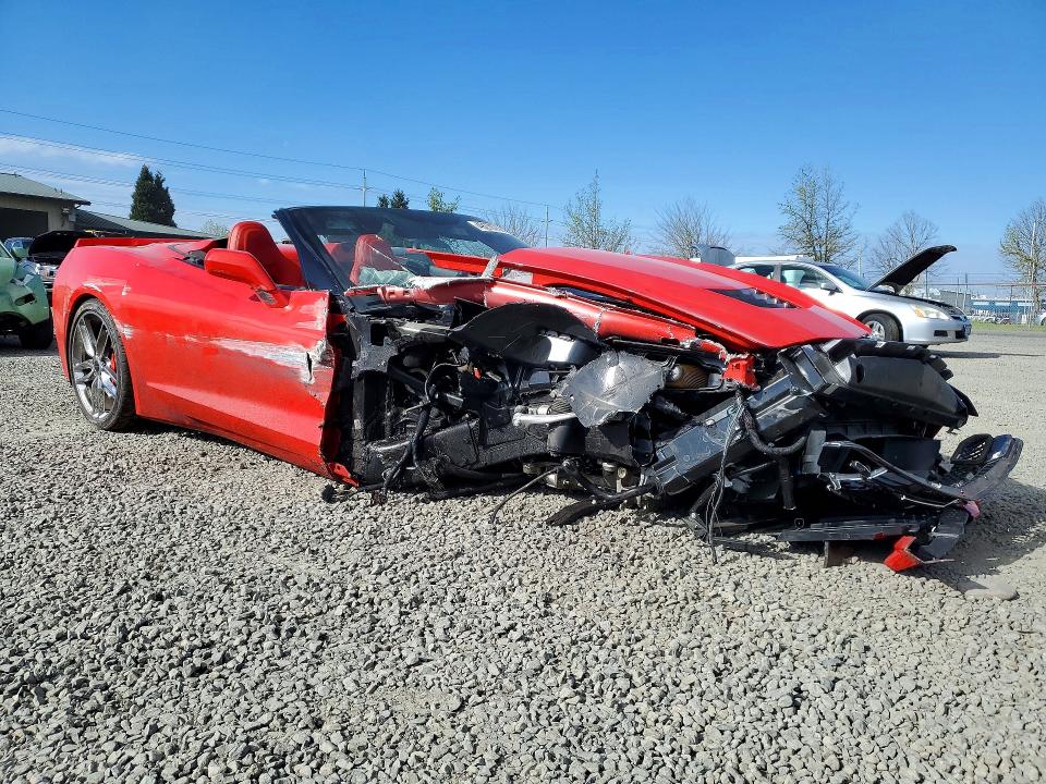 49270756 :رقم المزاد ، 1G1YL3D74E5113634 vin ، 2014 Chevrolet Corvette مزاد بيع