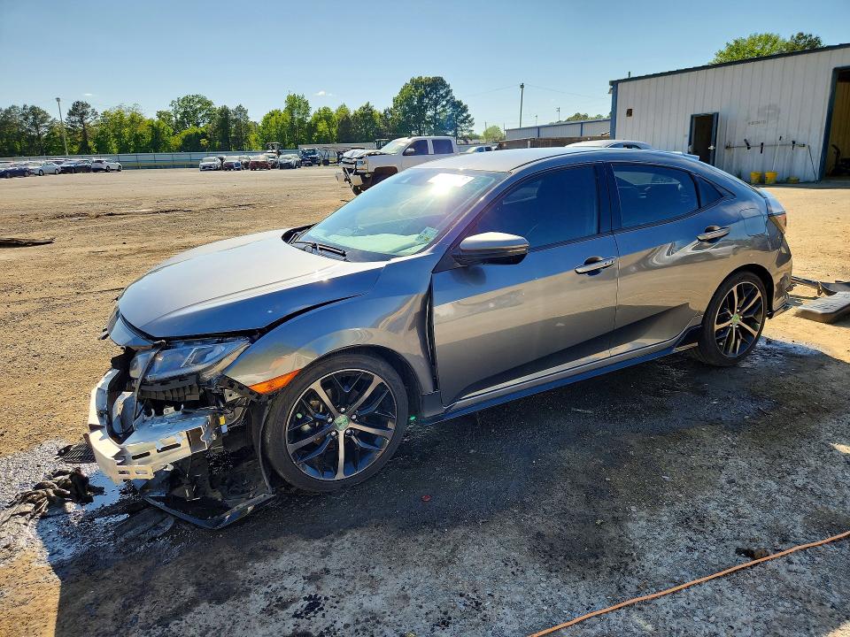 48929736 :رقم المزاد ، SHHFK7H42MU219553 vin ، 2021 Honda Civic مزاد بيع