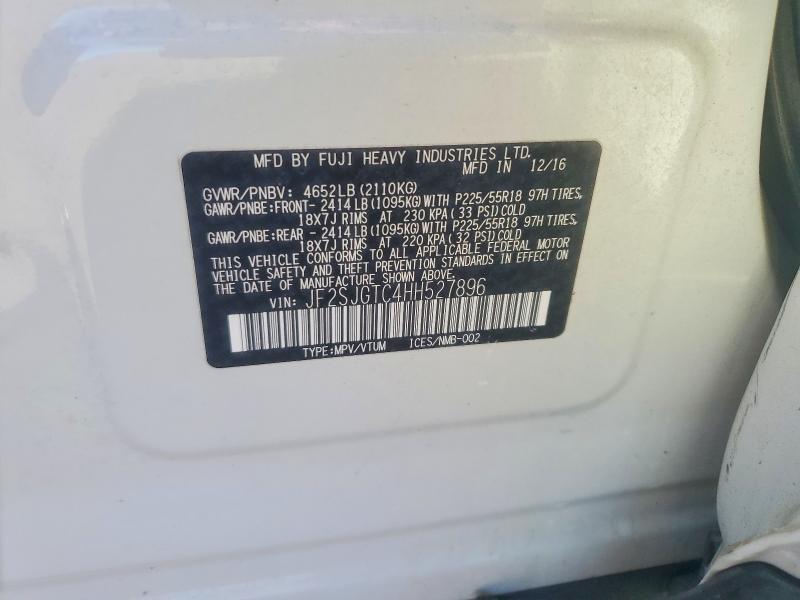 48286236 :رقم المزاد ، JF2SJGTC4HH527896 vin ، 2017 Subaru Forester مزاد بيع