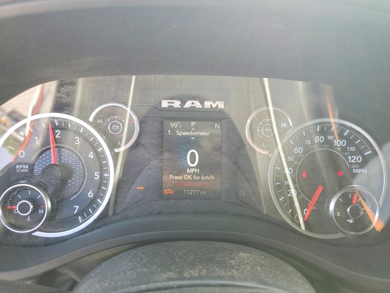 2025 Ram 1500 მანქანა იყიდება აუქციონზე, vin: 1C6RRFCGXSN596921, აუქციონის ნომერი: 49780846