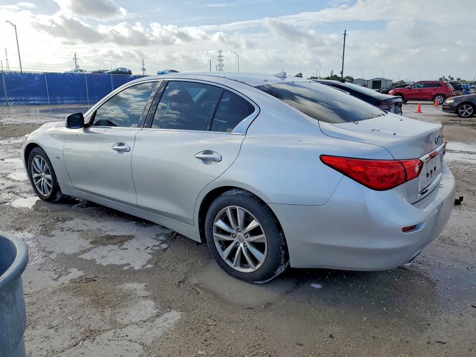2017 Infiniti Q50 მანქანა იყიდება აუქციონზე, vin: JN1CV7AP9HM641867, აუქციონის ნომერი: 50420796