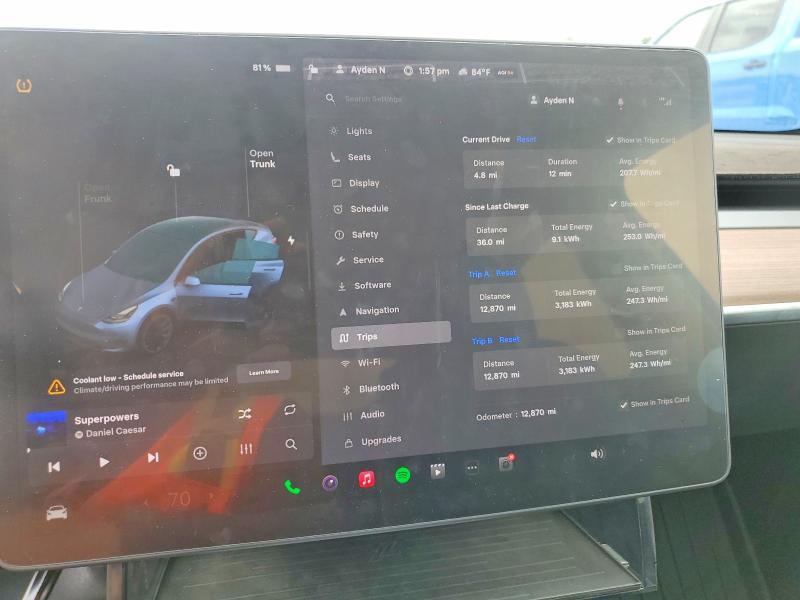 Продаж на аукціоні авто 2025 Tesla Model Y, vin: 7SAYGDED2SF313320, номер лоту: 51311196