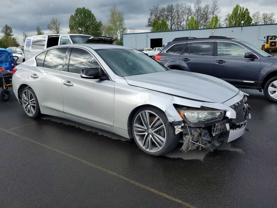2015 Infiniti Q50 Hybrid მანქანა იყიდება აუქციონზე, vin: JN1AV7AP5FM790250, აუქციონის ნომერი: 49866506