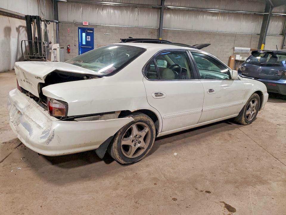 2002 Acura 3.2tl მანქანა იყიდება აუქციონზე, vin: 19UUA566X2A032637, აუქციონის ნომერი: 48142326