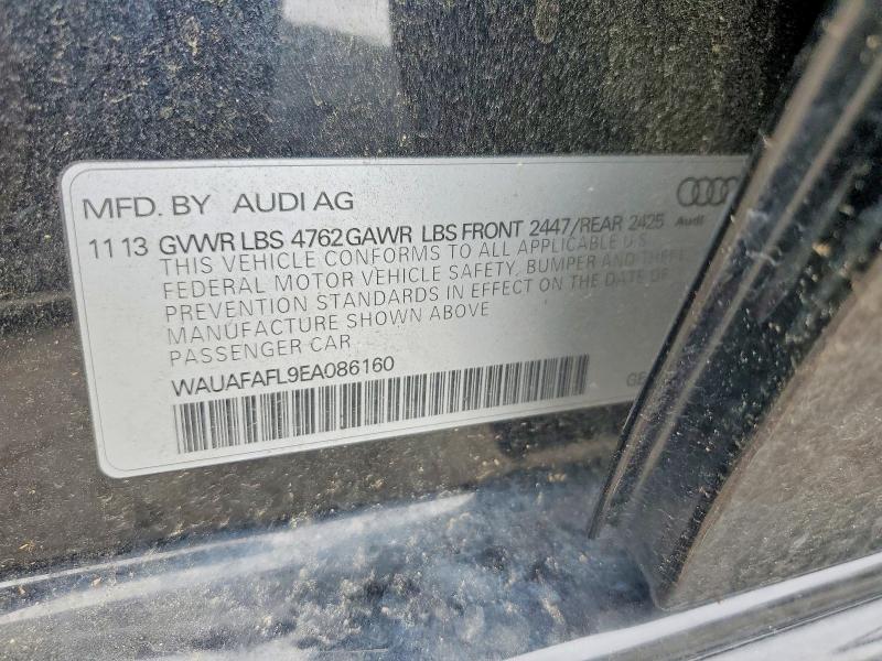Aukcja sprzedaży 2014 Audi A4, vin: WAUAFAFL9EA086160, numer aukcji: 51608516
