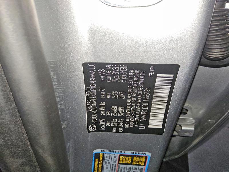 2026 Hyundai Tucson მანქანა იყიდება აუქციონზე, vin: 5NMJBCDE0TH663594, აუქციონის ნომერი: 50076396