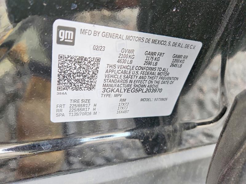49459976 :رقم المزاد ، 3GKALYEG5PL203970 vin ، 2023 Gmc Terrain مزاد بيع