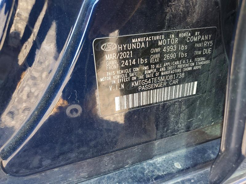 Продажа на аукционе авто 2022 Genesis G70, vin: KMTG54TE5NU081738, номер лота: 49132796