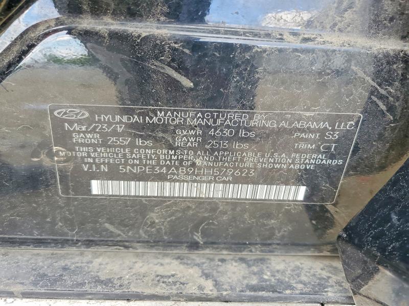 Продаж на аукціоні авто 2017 Hyundai Sonata, vin: 5NPE34AB9HH579623, номер лоту: 51894256