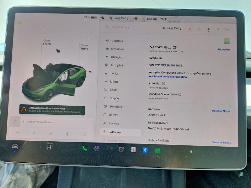 Aukcja sprzedaży 2021 Tesla Model 3, vin: 5YJ3E1EA2MF983003, numer aukcji: 49680816