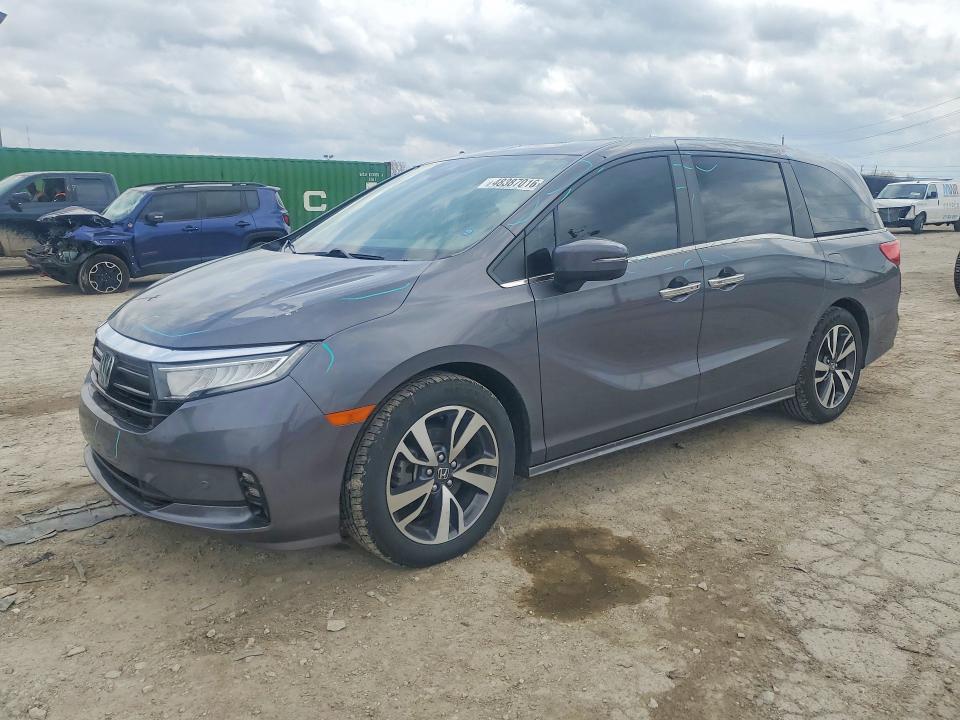 48387016 :رقم المزاد ، 5FNRL6H85MB025978 vin ، 2021 Honda Odyssey مزاد بيع