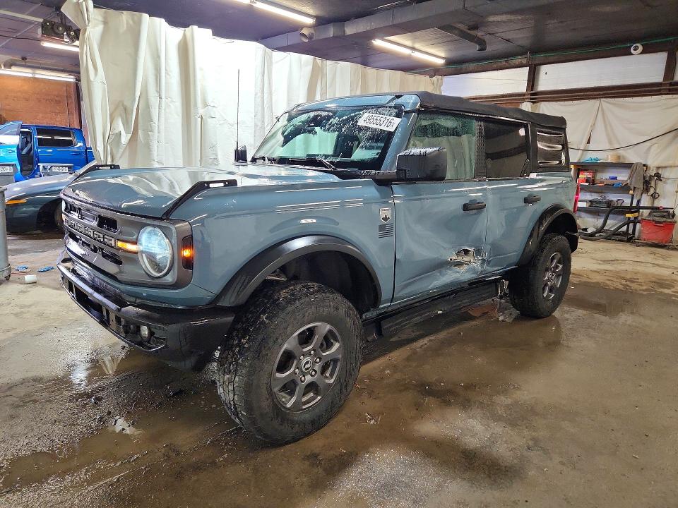 49555316 :رقم المزاد ، 1FMDE5BH4MLB02355 vin ، 2021 Ford Bronco مزاد بيع