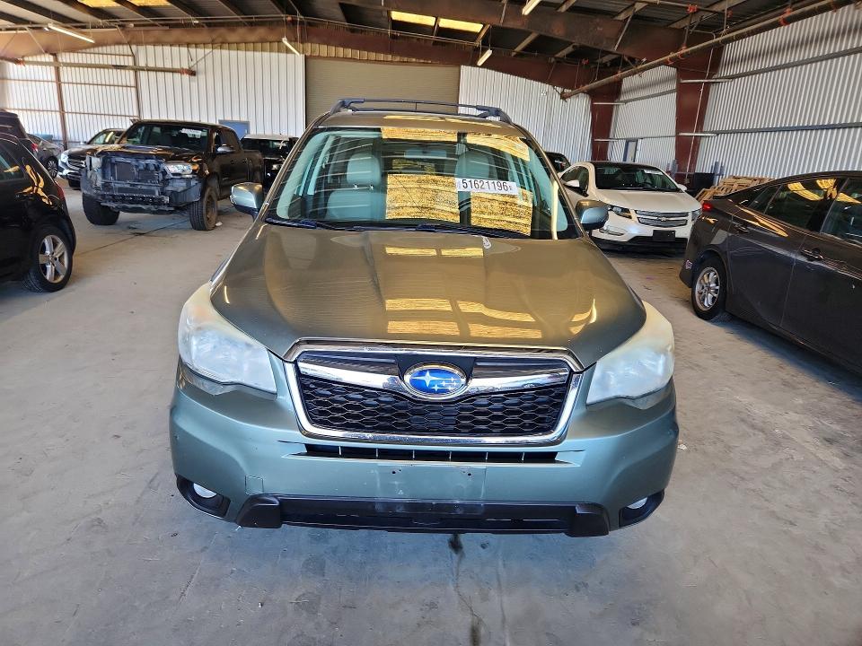 2014 Subaru Forester მანქანა იყიდება აუქციონზე, vin: JF2SJAMC4EH494339, აუქციონის ნომერი: 51621196