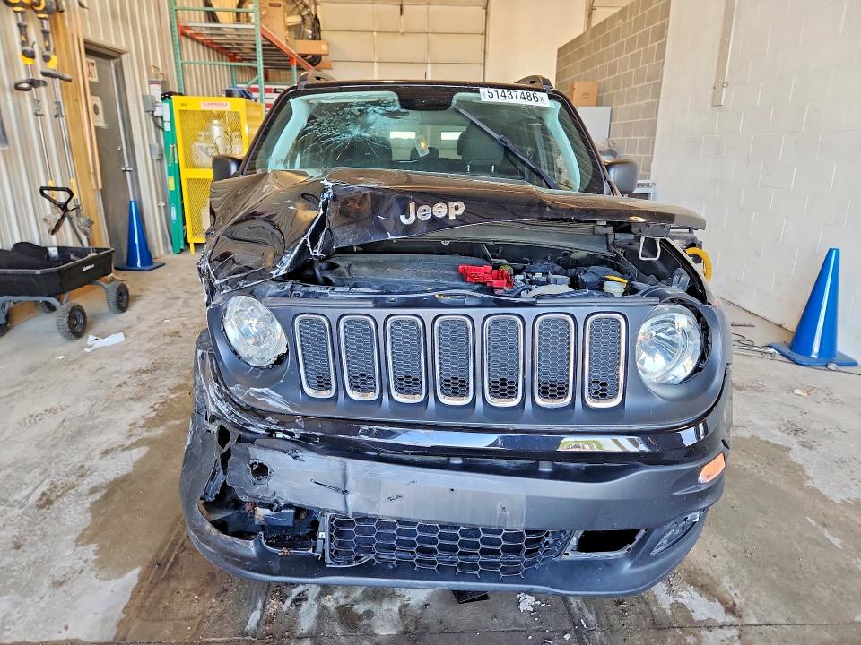 2018 Jeep Renegade მანქანა იყიდება აუქციონზე, vin: ZACCJBAB9JPH36243, აუქციონის ნომერი: 51437486