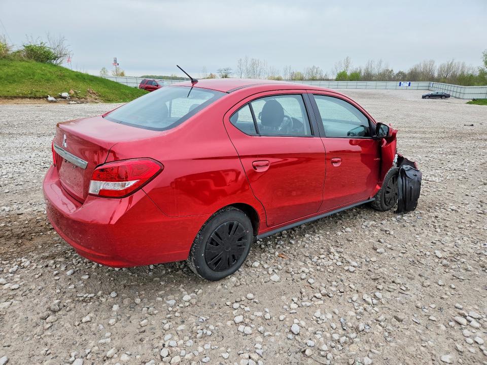 Продаж на аукціоні авто 2020 Mitsubishi Mirage, vin: ML32F3FJ4LHF03860, номер лоту: 51177636