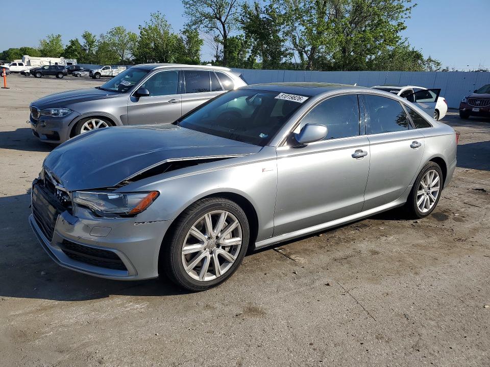 51019826 :رقم المزاد ، WAUFGAFC7FN002642 vin ، 2015 Audi A6 مزاد بيع