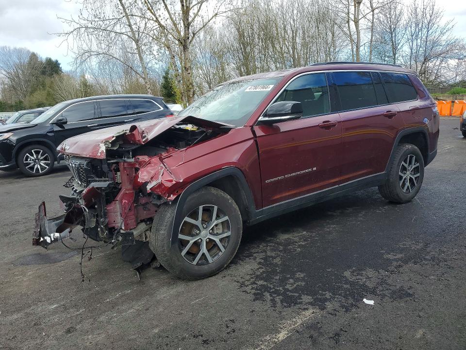 Auction sale of the 2025 Jeep Grand Cherokee, vin: 1C4RJKBG2S8631427, lot number: 47801966
