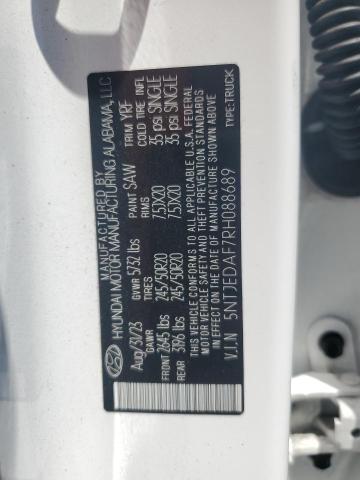 Продаж на аукціоні авто 2024 Hyundai Santa Cruz, vin: 5NTJEDAF7RH088689, номер лоту: 50268696
