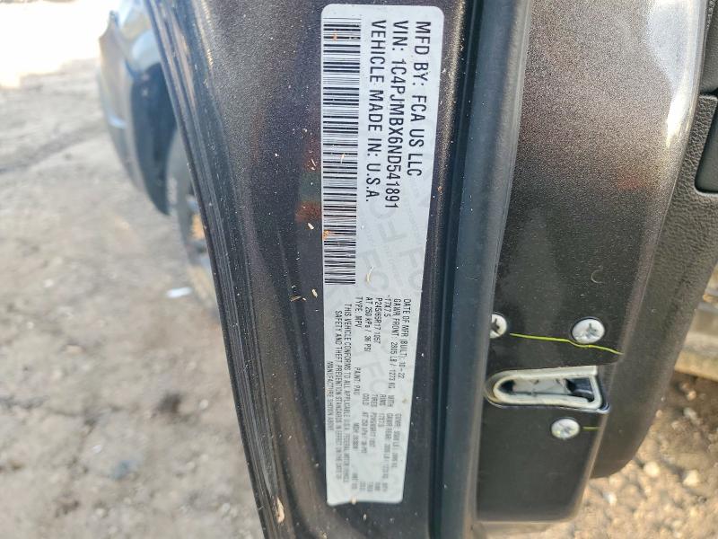 51314396 :رقم المزاد ، 1C4PJMBX6ND541891 vin ، 2022 Jeep Cherokee مزاد بيع