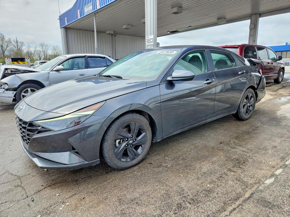 Продажа на аукционе авто 2021 Hyundai Elantra, vin: 5NPLS4AG6MH030722, номер лота: 49576636