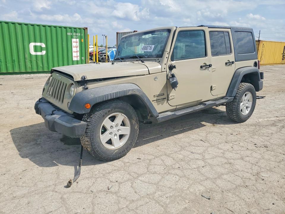 49860716 :رقم المزاد ، 1C4BJWDG3JL833503 vin ، 2018 Jeep Wrangler Unlimited مزاد بيع