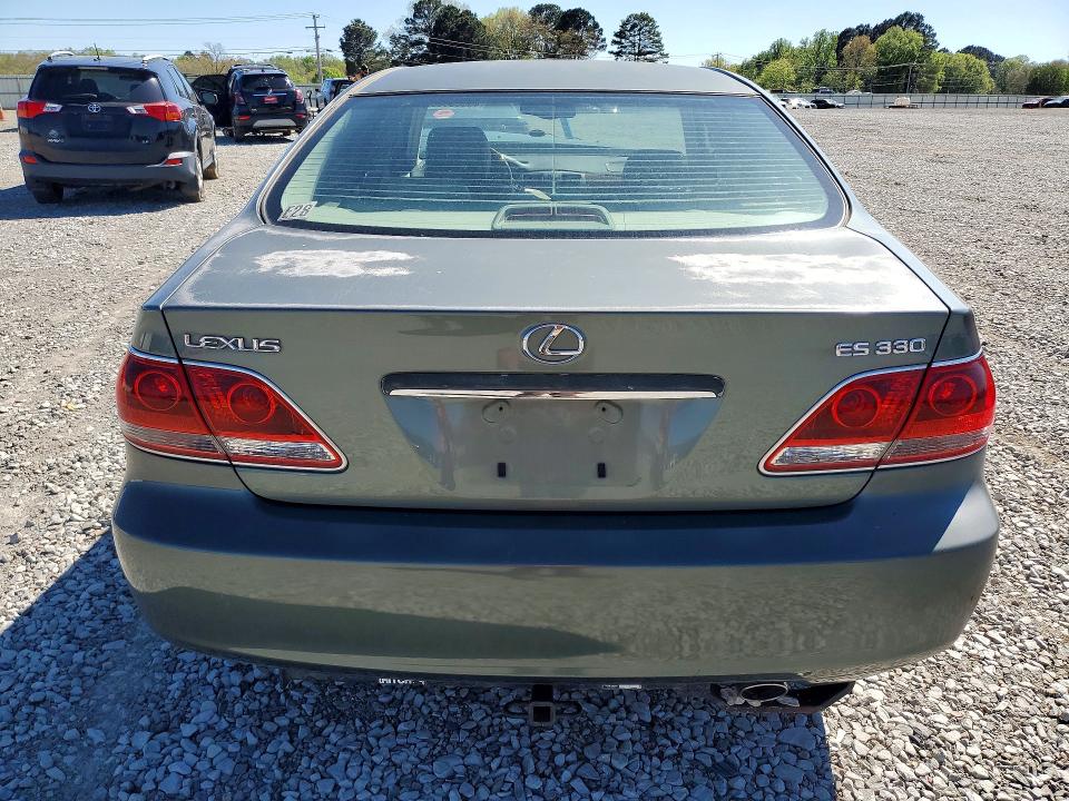 Aukcja sprzedaży 2006 Lexus Es 330, vin: JTHBA30G065142752, numer aukcji: 49065686